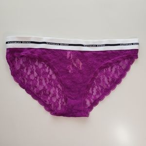 Victoria's Secret Low Rise Bikini Purple Lace